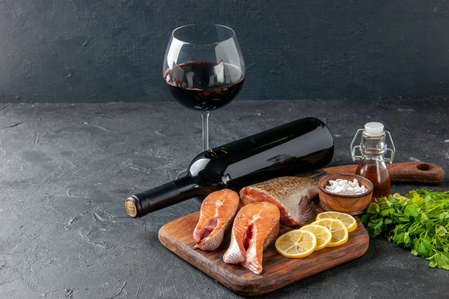 maridaje de vino y pescado